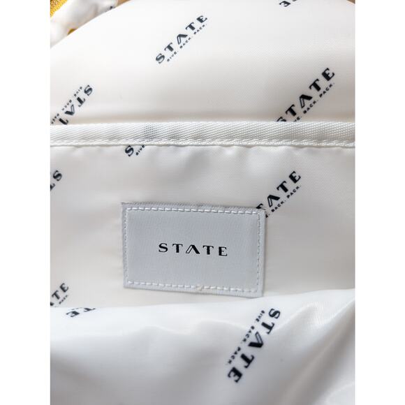 Slate Lorimer Mini Backpack‎ Yellow B6050 Travel Lightweight Nylon Minimalist